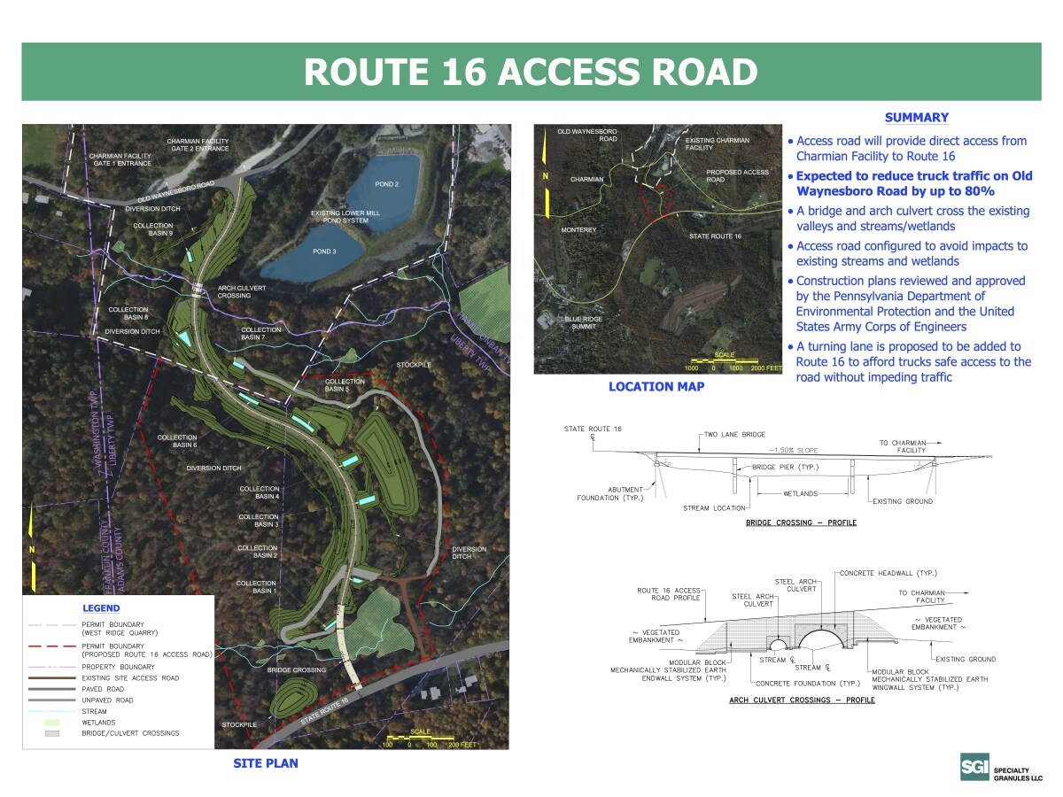 Route 16 Access Road